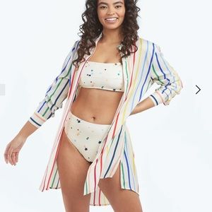 SummerSalt “Short Effortless Shirtdress Cover-Up”